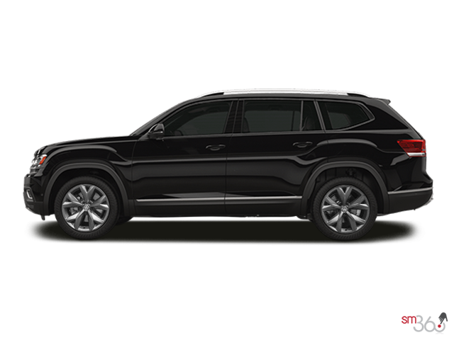 Black 2018 Volkswagen Atlas 3.6L Highline 4Motion SUV / Crossover Automatic