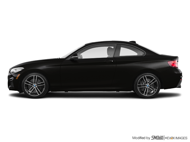 Black 2020 BMW 2 Series Coupe All-Wheel Drive Automatic