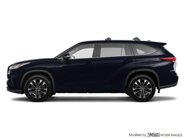 Black 2020 Toyota Highlander XLE AWD SUV / Crossover All-Wheel Drive Automatic