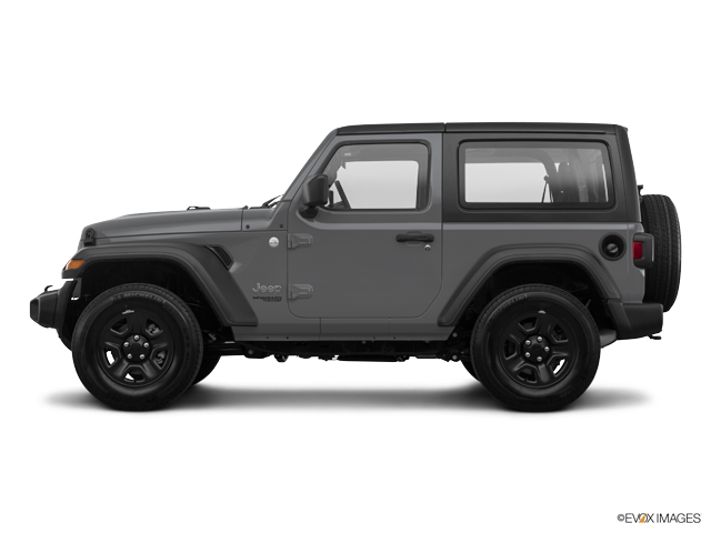 Gray 2021 Jeep Wrangler SUV / Crossover Four-Wheel Drive Automatic