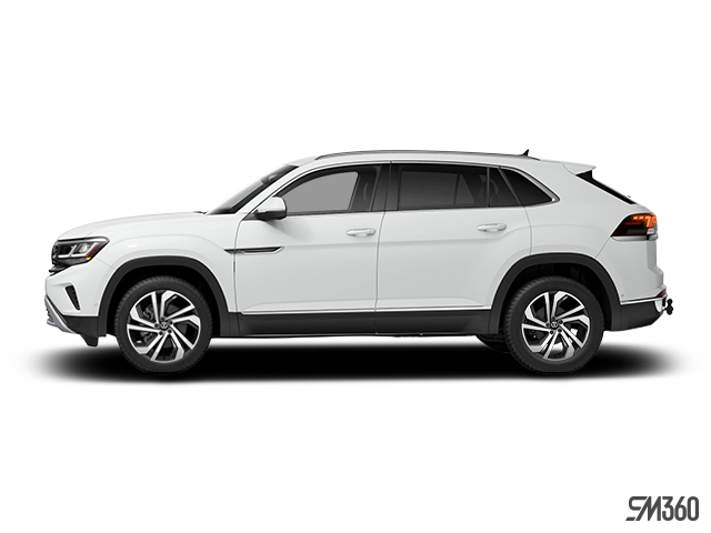 White 2021 Volkswagen Atlas Cross Sport SUV / Crossover All-Wheel Drive Automatic