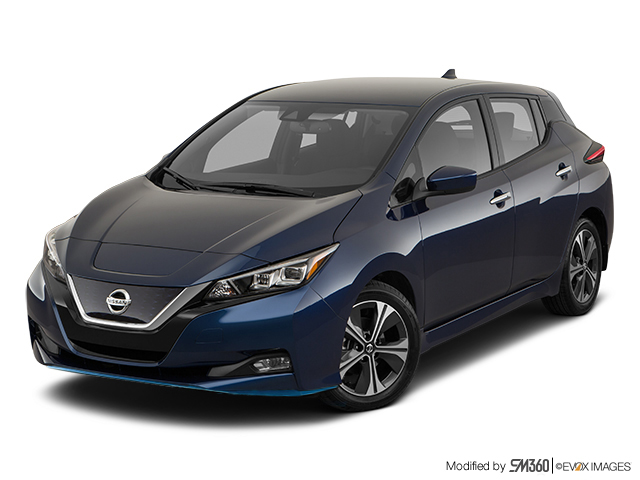 blue nissan leaf 2022