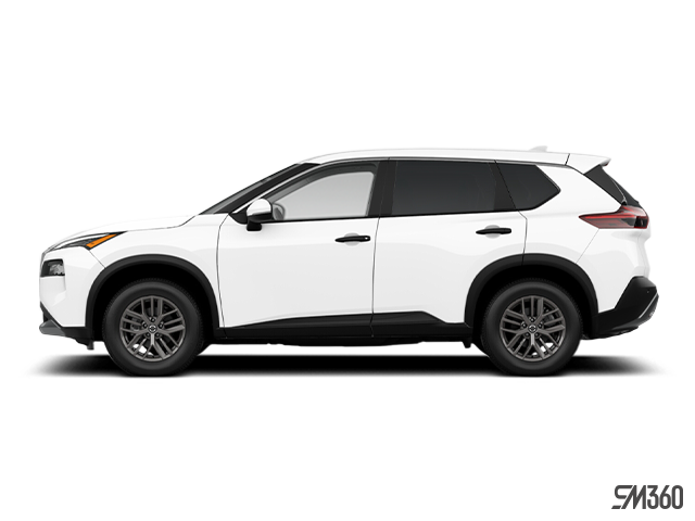 GLACIER WHITE 2023 Nissan Rogue S AWD SUV / Crossover All-Wheel Drive Continuously Variable Transmission