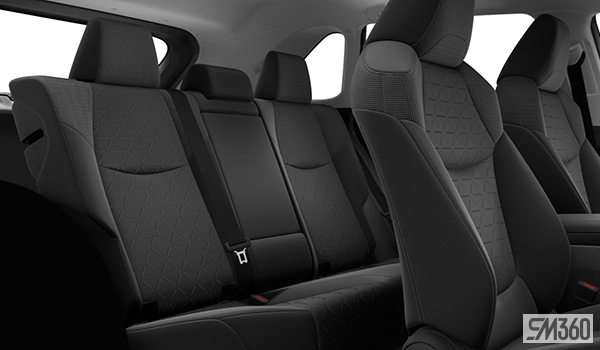 2023 Toyota RAV4 XLE-interior-rear