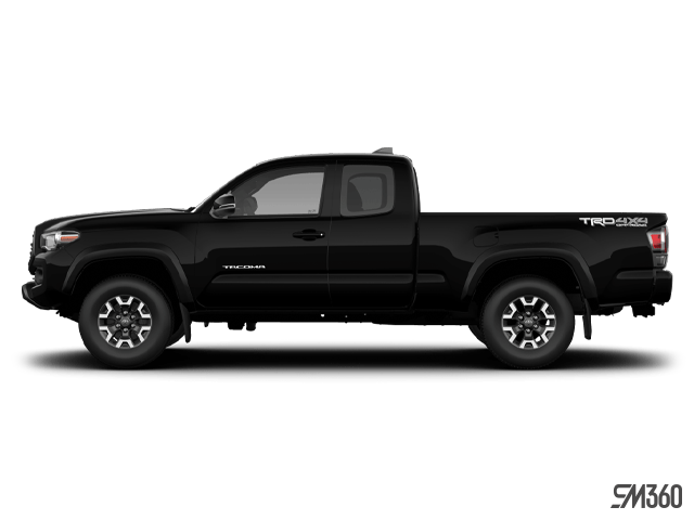I-King 3 Hoop Bar Side Steps For 2005-2023 Toyota Tacoma Extended Cab - Black