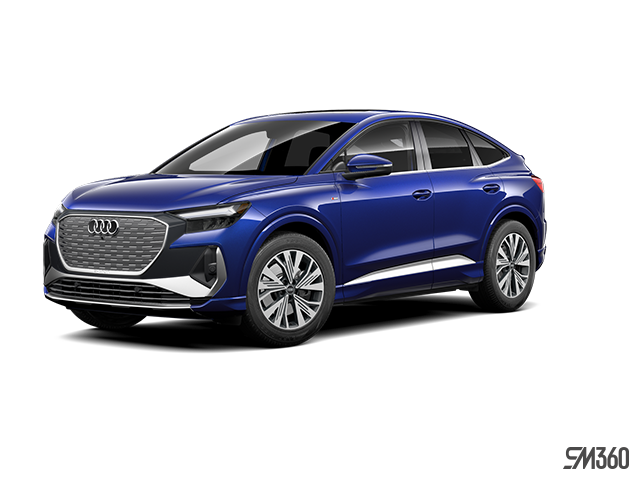 Audi Q4 Sportback e-tron  2024 à St-Bruno, Québec