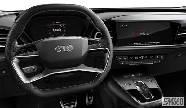 Audi Q4 e-tron  2024 à St-Bruno, Québec