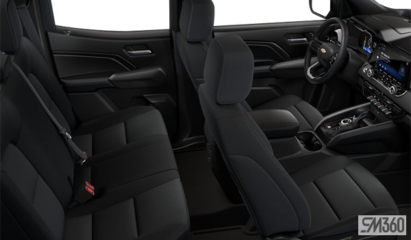 2024 Chevrolet Colorado LT-interior-rear