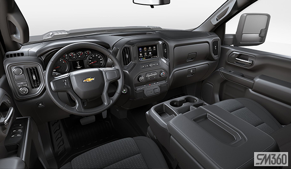 2024 Chevrolet Silverado 2500 4WD WT DBL WT-interior-dasboard