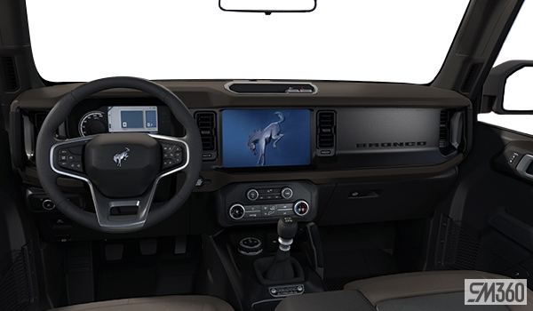 2024 Ford BRONCO 4 DOOR BIG BEND-interior-dasboard
