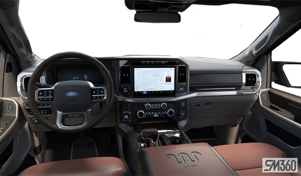 2024 Ford F-150 HYBRID KING RANCH-interior-dasboard