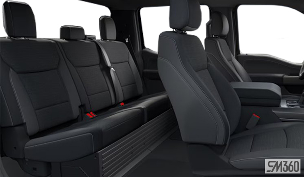 2024 Ford F-150 XLT-interior-rear