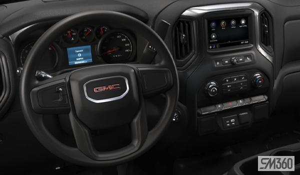 2024 GMC Sierra 2500 4WD REG Cab PRO PRO-interior-rear