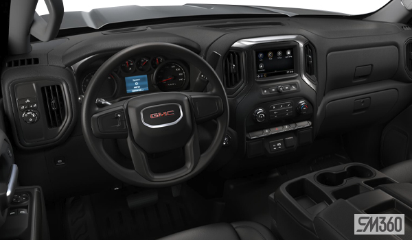 2024 GMC Sierra 2500 4WD REG Cab PRO PRO-interior-dasboard