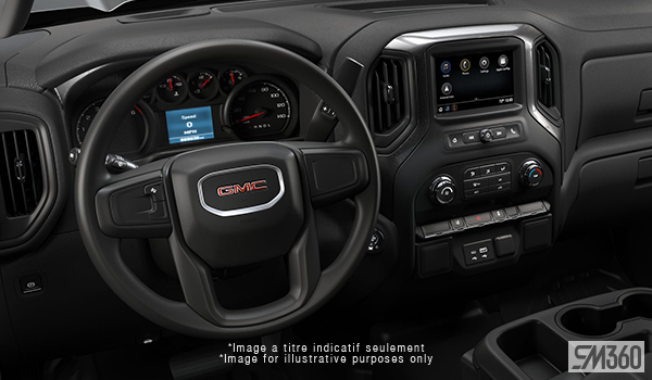 2024 GMC Sierra 4WD REG Cab Chassis PRO PRO DRW-interior-rear