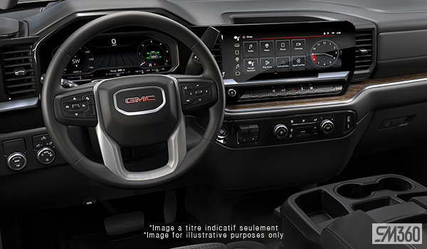 2024 GMC SIERRA 4WD CREW CAB CHASSIS SLE SLE-interior-rear