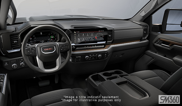 2024 GMC SIERRA 4WD CREW CAB CHASSIS SLE SLE-interior-dasboard