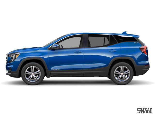 Blue (BLEU DEFERLANTE) 2024 GMC Terrain SUV / Crossover All-Wheel Drive Automatic