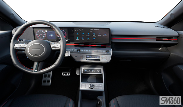 2024 Hyundai Kona N Line w/ Two-Tone-interior-dasboard