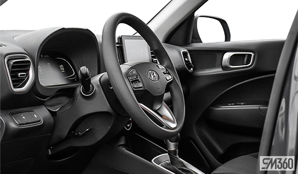 2024 Hyundai Venue Essential Two-tone-interior-front