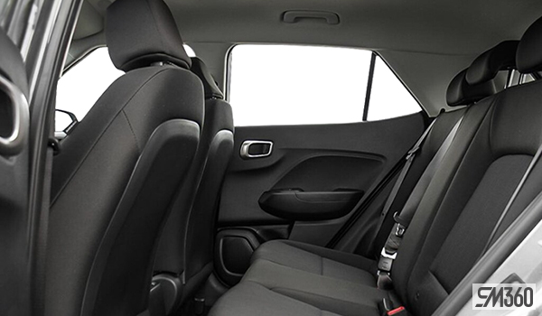 2024 Hyundai Venue Essential Two-tone-interior-rear