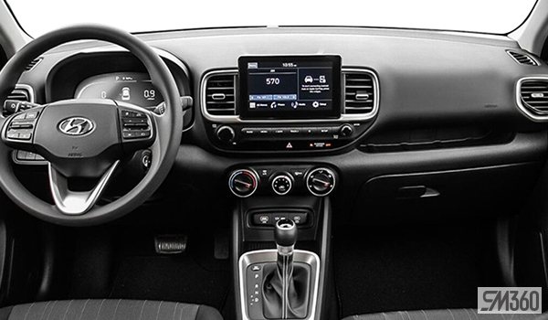 2024 Hyundai Venue Essential Two-tone-interior-dasboard