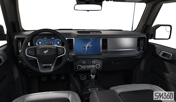 2025 Ford Bronco Base-interior-dasboard