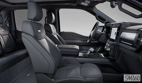 2025 Ford F-150 HYBRID Platinum-interior-front