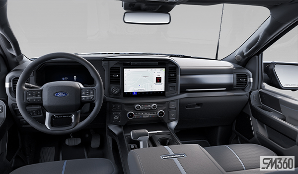 2025 Ford F-150 HYBRID Platinum-interior-dasboard