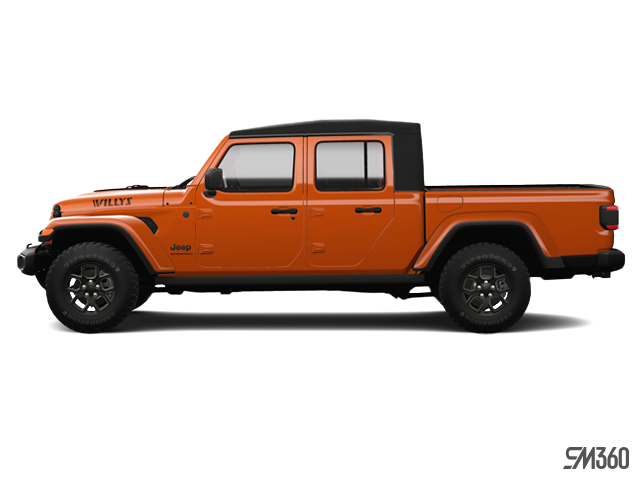 2025 Jeep Gladiator WILLYS-exterior-side