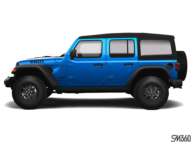 Jeep WRANGLER 4-Door WILLYS 2025-exterior-side