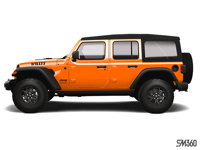 Jeep WRANGLER 4-Door WILLYS 2025-exterior-side