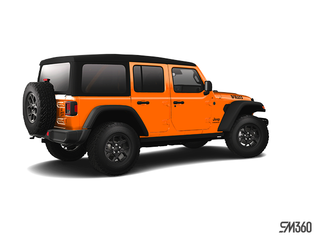 Jeep WRANGLER 4-Door WILLYS 2025-exterior-front