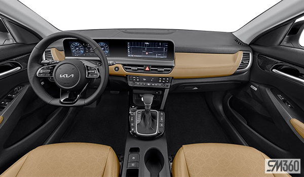 2025 Kia Seltos SX - Brown Interior-interior-dasboard