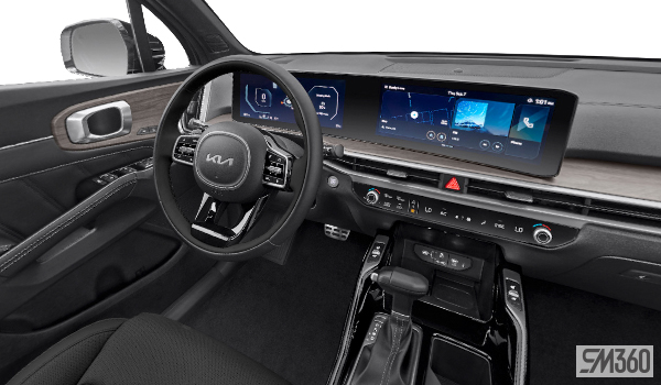 2025 Kia Sorento X-Line Limited Black Interior-interior-front