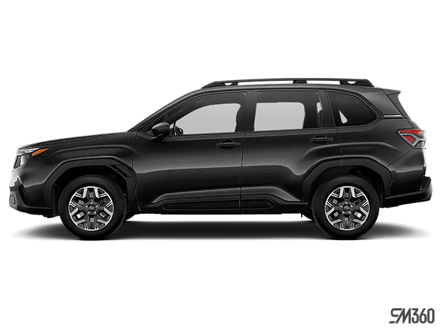 Black 2025 Subaru Forester Convenience Crossover AWD SUV / Crossover Continuously Variable Transmission
