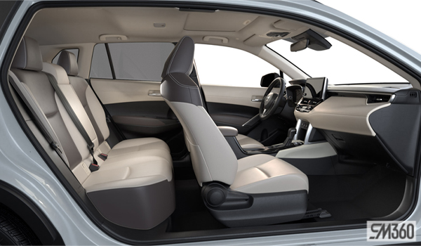 2025 Toyota Corolla Cross XLE AWD-interior-rear