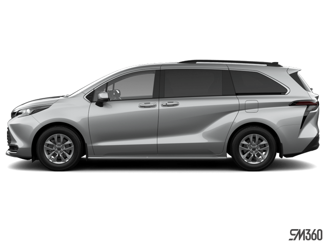 Toyota Sienna Hybrid XLE FWD 8 PASSENGER 2025-exterior-side