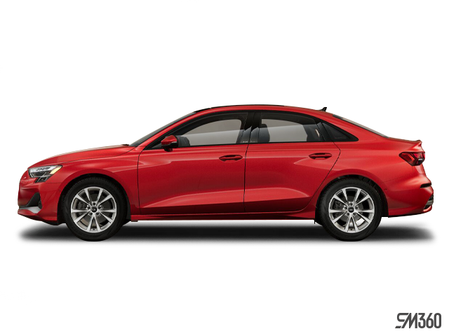Red (ROUGE PROGRESSIF MÉTALLISÉ) 2026 Audi A3 Sedan Automatic