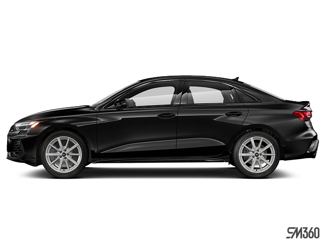 Black (NOIR MYTHOS MÉTALLISÉ) 2026 Audi S3 Sedan Automatic