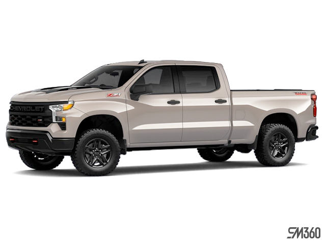 Chevrolet Silverado 1500 Custom Trail Boss 2026-exterior-side