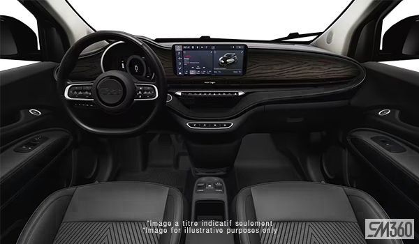 2026 Fiat 500e Icona-interior-dasboard