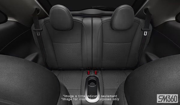 2026 Fiat 500e POP-interior-rear