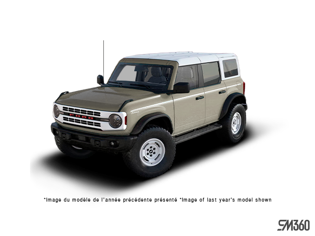 2026 FORD Bronco 4 doors HERITAGE EDITION