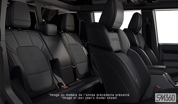 2026 Ford Bronco Raptor-interior-rear