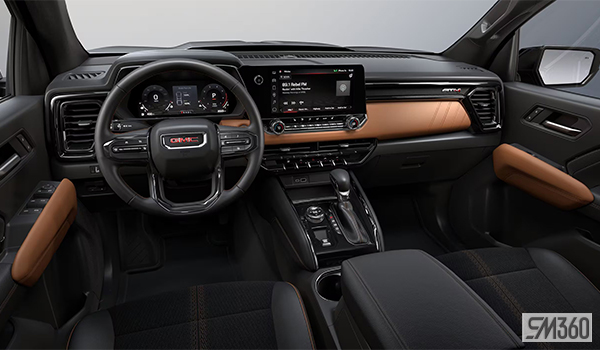 GMC Canyon AT4 2026-interior-dasboard