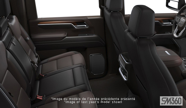 2026 GMC Sierra 3500 HD DENALI SRW-interior-rear
