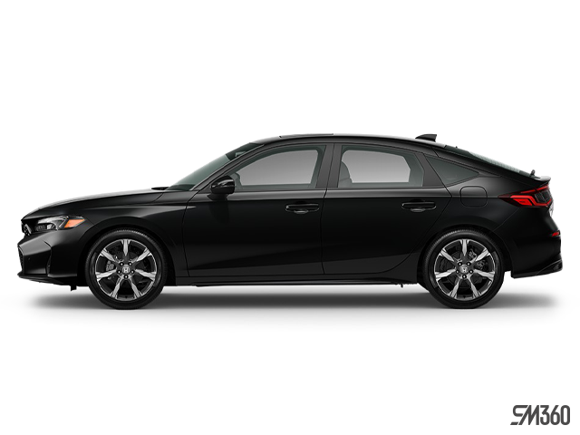 Black (NOIR CRISTAL NACRÉ(NH-731P)-NOIR PEINTURE PREMIUM) 2026 Honda Civic Hybrid Hatchback Front-Wheel Drive Continuously Variable Transmission