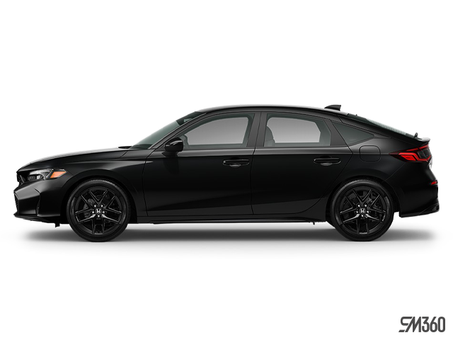 Black (NOIR CRISTAL NACRÉ(NH-731P)-NOIR PEINTURE PREMIUM) 2026 Honda Civic Hatchback Hatchback Front-Wheel Drive Continuously Variable Transmission