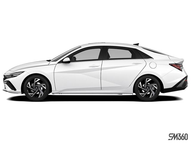 Atlas White 2026 Hyundai Elantra Hybrid Sedan Automatic